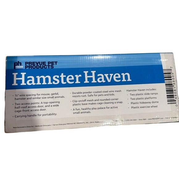 Prevue Pet Products Hamster Haven Activity Center Model SP2003 Small Animal Cage - Picture 3 of 3